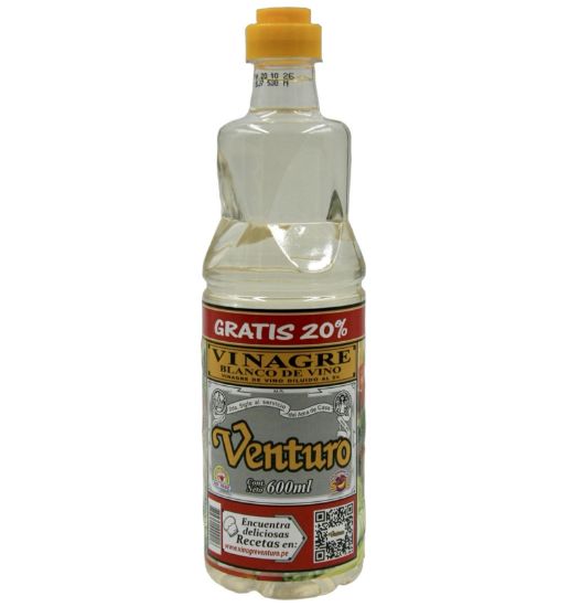 Imagen de VINAGRE BLANCO DE VINO VENTURO 600 ML