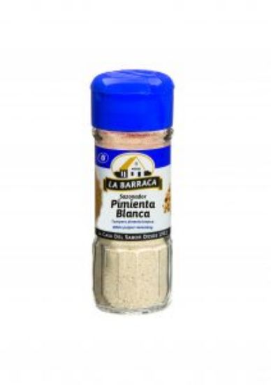 Imagen de SAZONADOR PIMIENTA BLANCA 40G LA BARRACA