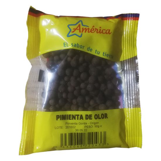 Imagen de PIMIENTAS ENTERAS DE OLOR 50G AMERICA