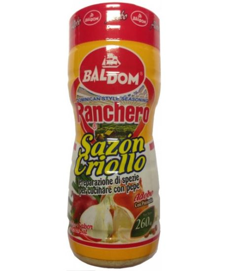 Imagen de SAZON CRIOLLO S/PIMIENTA RANCHERO 270G BALDOM