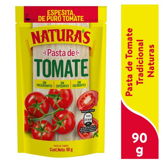 Imagen de PASTA TOMATE NATURAS TRADICIONAL 100g