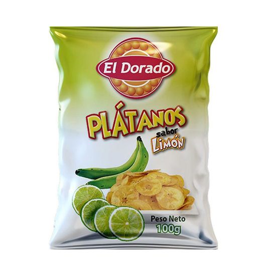 Imagen de EL DORADO PLATANOS LIMON 100G