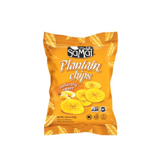 Imagen de SAMAI PLATANITOS CHIPS CULCE NATURAL 75G