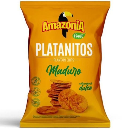 Imagen de AMAZONIA PLATANITOS MADURO DULCE 75g