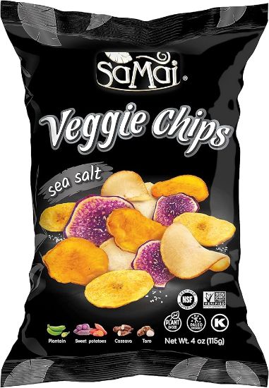 Imagen de SAMAI VEGGIE CHIPS SEA SALT 57G