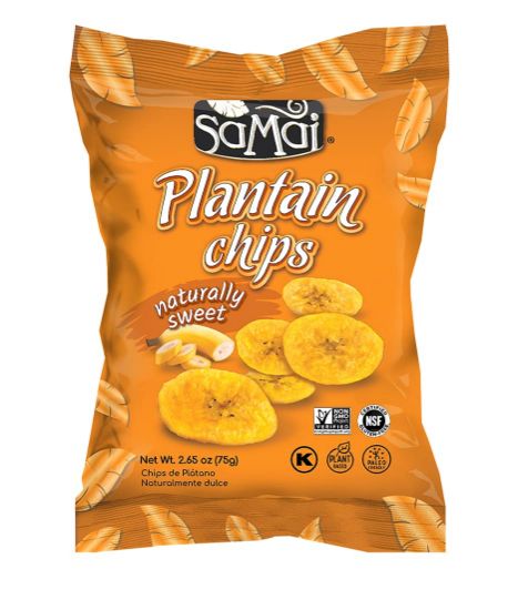 Imagen de SAMAI PLATANITOS CHIPS AJO 75G
