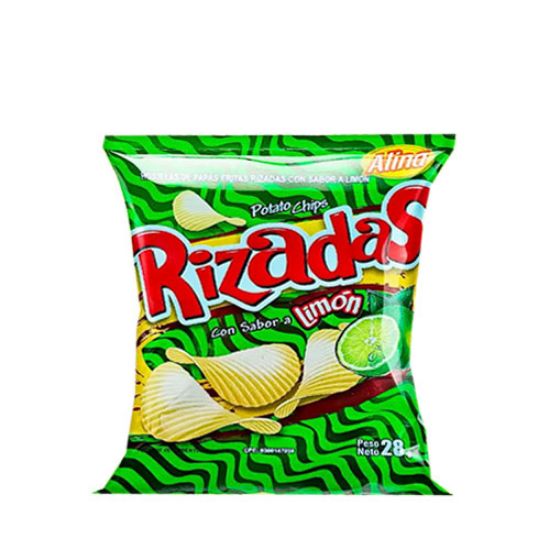 Imagen de YUPI PAPAS FRITAS RIZADAS SABOR LIMON 100 G
