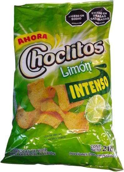 Imagen de SNACK CHOCLITOS LIMON INTENSO 210 G