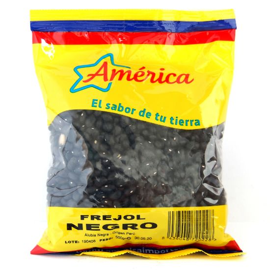 Imagen de FREJOL NEGRO 500G AMERICA