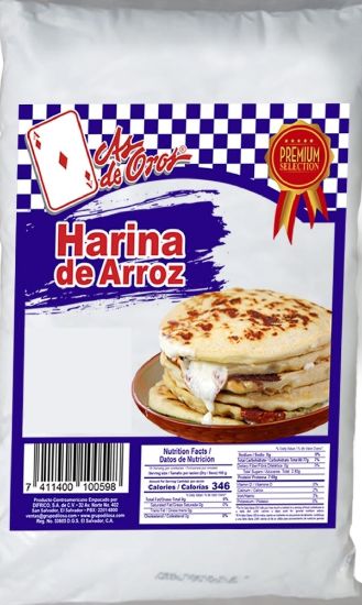 Imagen de HARINA DE ARROZ 908G AS DE OROS