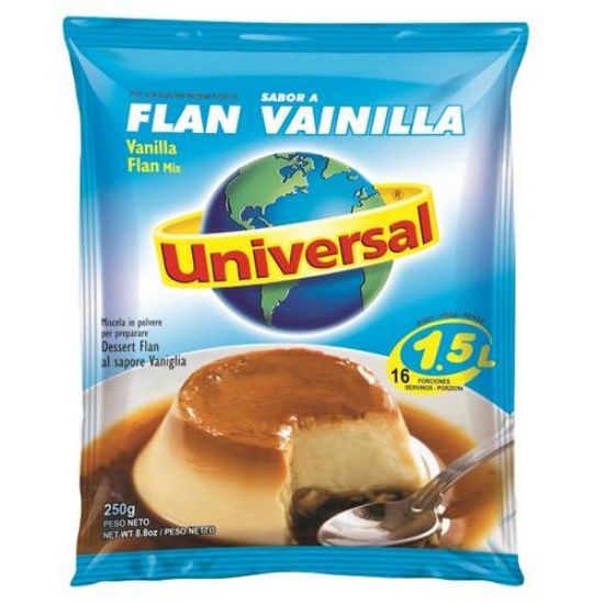 Imagen de FLAN VAINILLA 250G UNIVERSAL