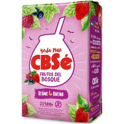 Imagen de YERBA MATE CBSE FRUTOS DEL BOSQUE 500G