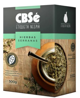 Imagen de YERBA MATE CBSE HIERBAS SERRANAS 500G