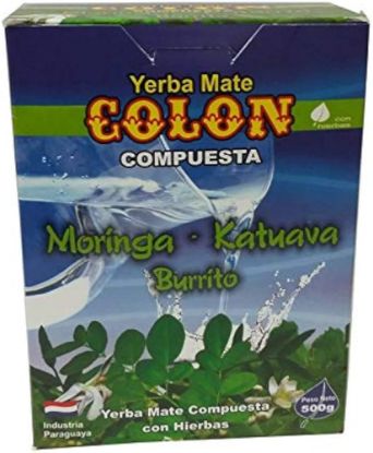 Imagen de YERBA MATE MORINGA - KATAUVA BURRITO 500G