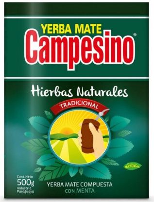 Imagen de YERBA MATE CAMPESINO TRADICIONAL 500G