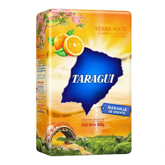 Imagen de YERBA  MATE TARAGUI 500G NARANJA DE ORIENTE