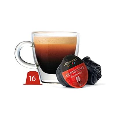 Imagen de CAFE CAPSULA ESPRESSO DESCAFEINADO COFFEE GOLD 20X5G