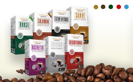 Imagen de CAFFE GOLD COLOMBIA CAPSULAS EXPRESSO 20X5G