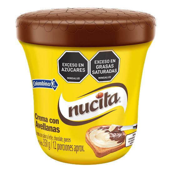 Imagen de NUCITA CREMA CON AVELLANAS X 12 UND