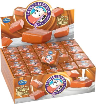 Imagen de LA VACA LECHERA DULCE DE LECHE 520G  80 u X 6.5 g