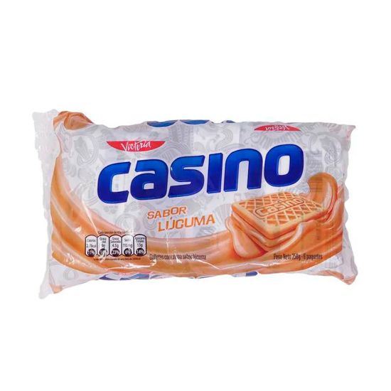 Imagen de GALLETA CASINO LUCUMA PACK 6 X 43G