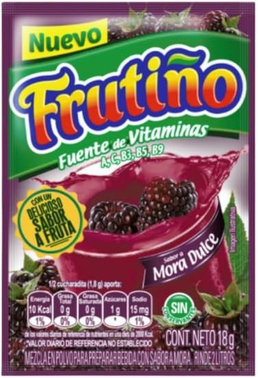 Imagen de FRUTIÑO MORA DULCE 10G