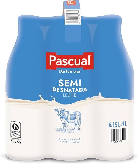 Imagen de SEMI DESNATADA LECHE 1L PASCUAL