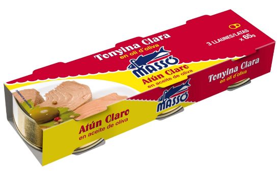 Imagen de ATUN CLARO MASSO 3X65G