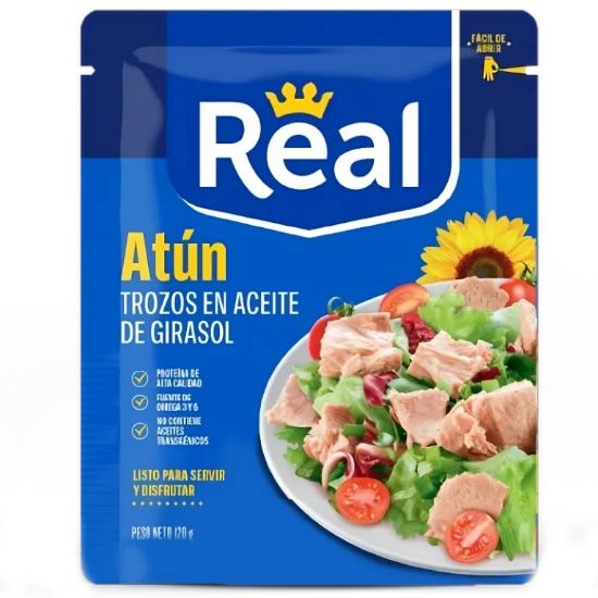 Imagen de ATUN REAL GIRASOL 180G