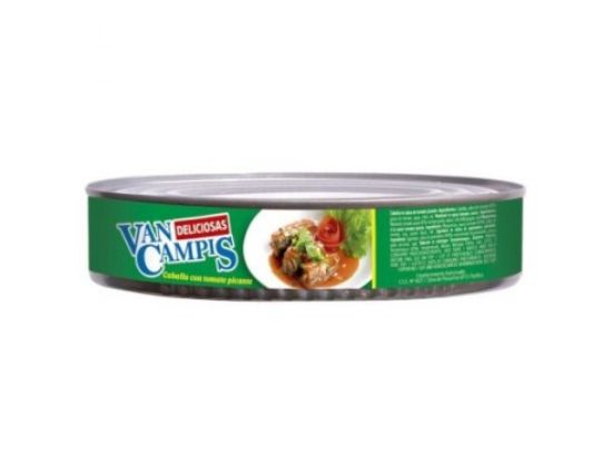 Imagen de VAN CAMPIS 425G CABALLA TOMATE PICANTE