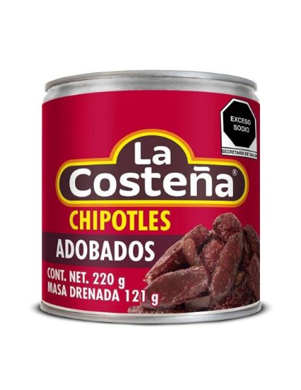 Imagen de LA COSTEÑA CHIPOTLES ADOBADOS 220G