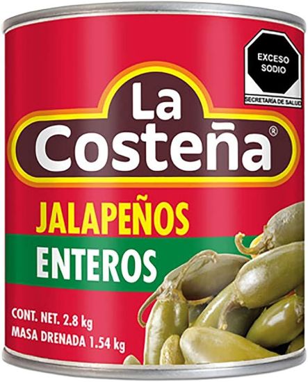 Imagen de LA COSTEÑA JALAPEÑO ENTEROP 220G