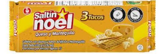 Imagen de SALTIN NOEL QUESO Y MANTEQUILLA 385G