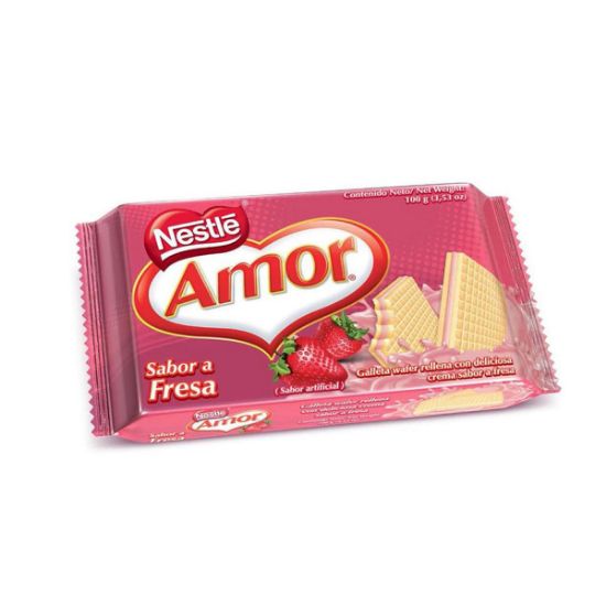 Imagen de GALLETA AMOR FRESA 100G