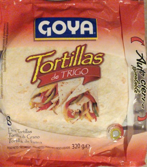 Imagen de TORTILLAS DE TRIGO 320G GOYA