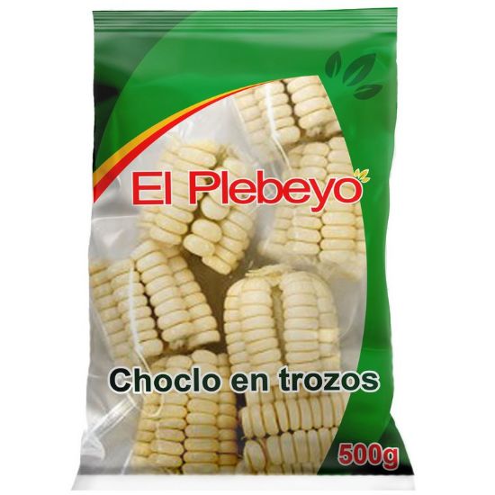 Imagen de CHOCLO EN TROZOS 500G PLEBEYO