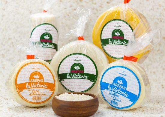 Imagen de AREPA DE YUCA CON QUESO X 4 UND VICTORIA
