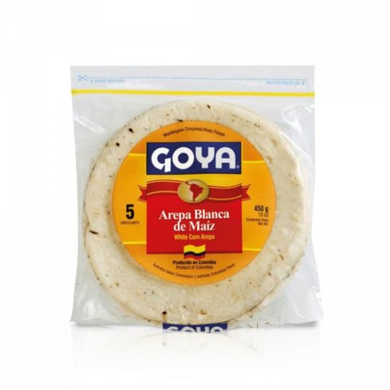 Imagen de AREPA DE MAIZ BLANCO GOYA X 5 UND