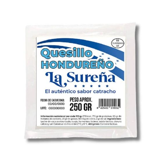 Imagen de QUESILLO HONDUREÑO 250G LA SUREÑA
