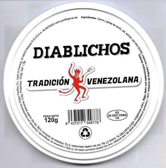 Imagen de DIABLICHOS 120G