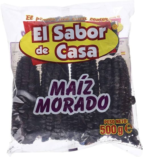 Imagen de MAIZ MORADO 500G EL SABOR DE CASA