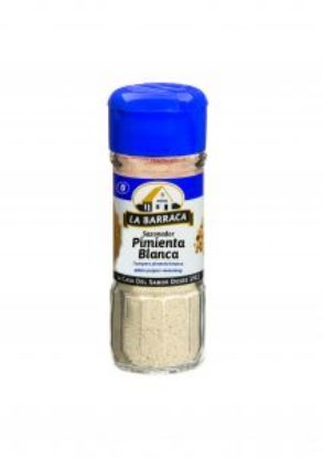 Imagen de SAZONADOR PIMIENTA BLANCA 40G LA BARRACA